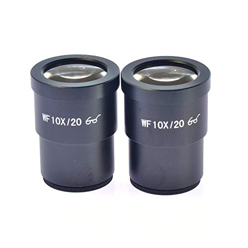 Keliour Digitalmikroskop Simultan-Brenn 7X-45X Trinocular Zoom Stereomikroskopkopf Mikroskop WF10X 20mm Okular (Farbe… – Bild 6