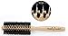 Bamboo Round Brush, 100% Natural Hair Brush with very soft Boar Bristles & Slip-Free Ergonomic Bamboo Handle for Healthy & Shiny Hair, Professional Hair Detangler Comb, By Bamboo Wonder®