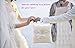 Ring Bearer Pillow, Ivory Wedding Ring Pillow,Ring Bearer Cushion 8.26 Inch For Wedding Party