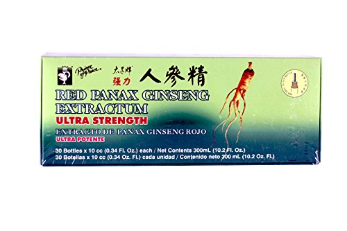 Prince of Peace Ginseng Red Panax Chinese Ginseng Extractum 10 cc 30 vials (a) - 2pc