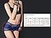 MWMart Women's Sexy Lace Panties High-Rise Tummy Control Lingerie Underwear Briefs Floral Lace Boy Shorts