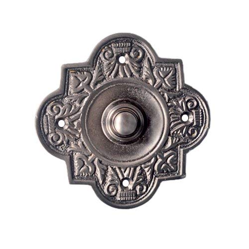Adonai Hardware Parshandatha Decorative Brass Bell Push or Door Bell or Push Button - Oil Rubbed Bronze - Thumbnail 3