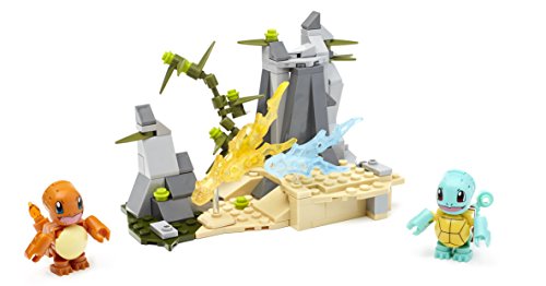 Mega Construx Pokemon Squirtle vs. Charmander
