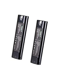 biswaye 2 unidades 9,6 V B9000 3000 mAh Batería de repuesto para herramientas de Batería para Makita 9.6-volt Stick estilo 9000 9001 9002 9033 9600 191681 2 632007 4