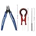 Ninery Ave Pliers+ Stainless Steel Coil Jig+Ceramic Tweezers