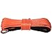 Yoursme Nylon Synthetic Winch Cable Rope with Sheath for SUV ATV UTV Winches Truck Boat Ramsey Car 1/4