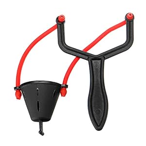 Tenggo Pêche Appât Lanceur Tir Grossier Appât Carpe Pêche Feeder Pêche Tackle