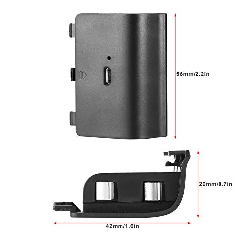 Xbox Controller Battery, Rechargeable Battery Pack with USB Charging Cable for Xbox One