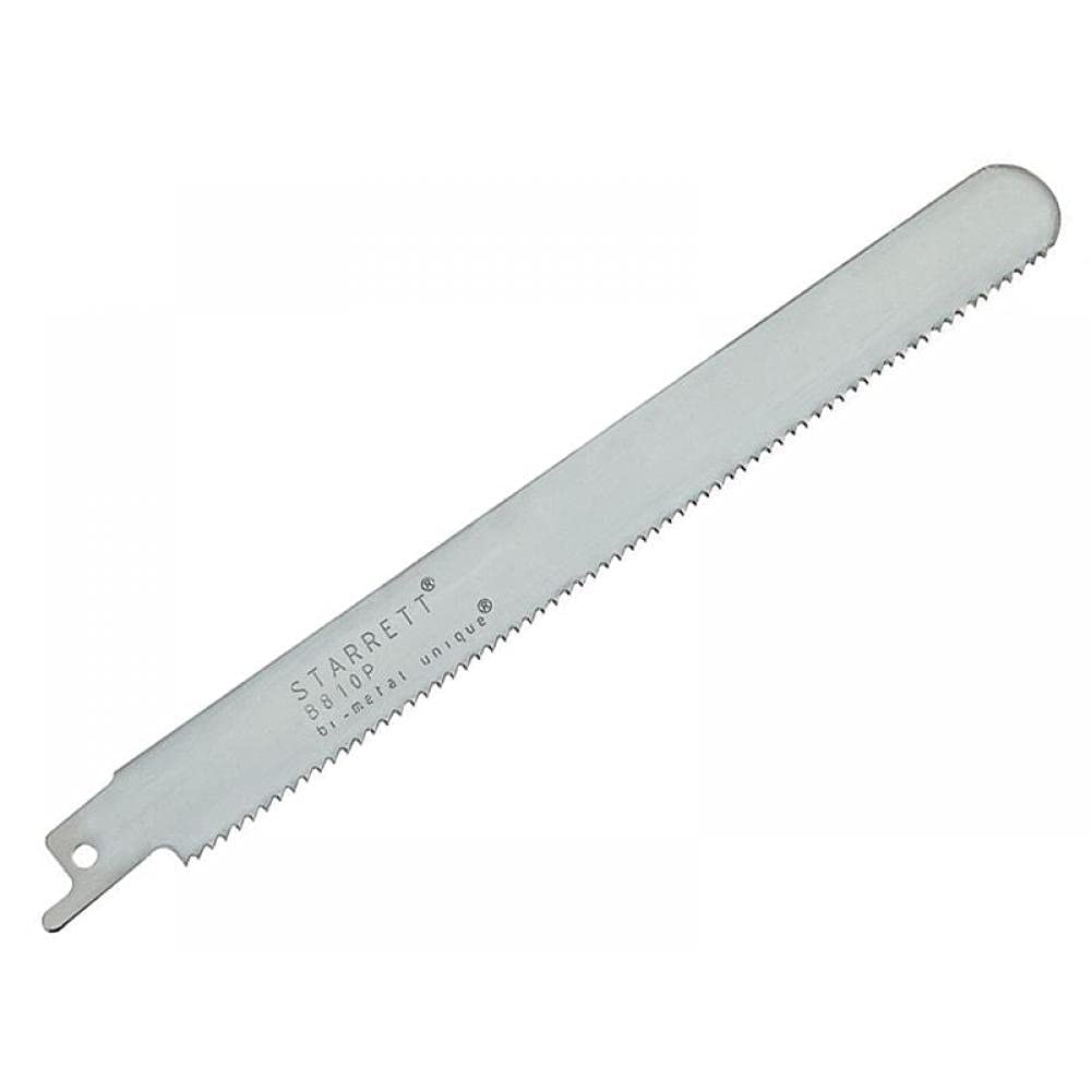 Starrett Reciprocating Saber Saw Blades for Pallet Dismantling & Repairs - 10tpi - 200mm/8-inch - Pack of 250 Blades