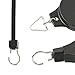 YBLNTEK 2 Plant Pulley Retractable Hanger Hanging Planters Flower Basket Hook Hanging Garden Baskets Pots and Birds Feeder Pull Down Plant Hanger with 2 Large Screw Hooks Ceiling Hooks