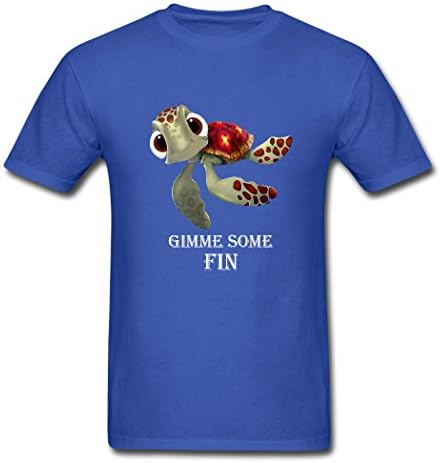 Uncle Tommy Cute Finding Crush Nemo Clownfish Men Royal blue T-Shirts Medium