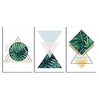 signwin-3 Piece Canvas Wall Art-Modern Nordic Style-Canvas Prints Home Artwork Decoration for Living Room,Bedroom - 16