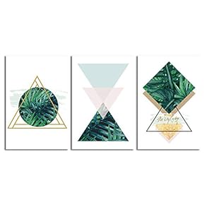 signwin-3 Piece Canvas Wall Art-Modern Nordic Style-Canvas Prints...