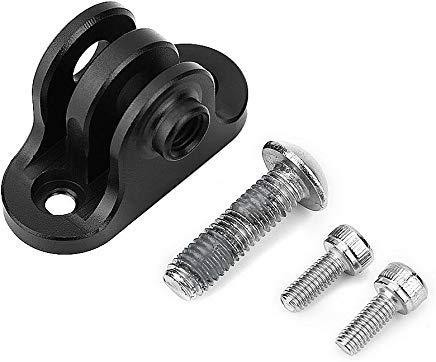 SoarUp Bicycle Tripod Mount Adapter,Metal Bracket Camera Adapter Mount for Camera Hero Fusion Accessory (Black)