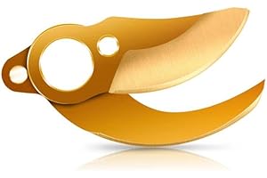 ZUYIYI Electric Pruning Shears Replacement Blade Titanium SK5 2.4 Inches (60mm) Cutting Diameter for Cordless Battery Powered Pruner