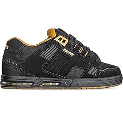 Globe mens Sabre Skate Shoe, Black/Toffee, 11.5 US