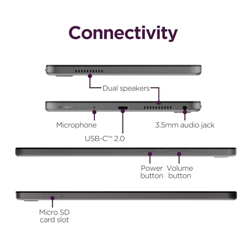 Lenovo Tab One - Lightweight Tablet - up to 12.5 Hours of YouTube Streaming - 8.7