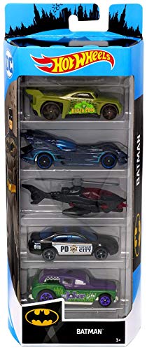 Hot Wheels 2019 Batman 1:64 Scaled 5-Pack
