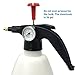 EasyGo Products EGP-SHO-008 Bottle 1 to 2 Liter (68 Ounces) Hand Pump Sprayer W/Pressure Gauge – Mister Setting-for Gardening, Fertilizing, Cleaning & General Use Spraying Water-Chemical