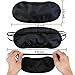 Aneco 50 Pieces Blindfold Eye Mask Shade Cover with Nose Pad and Adjustable Strap for Travel Sleep or Party Supplies