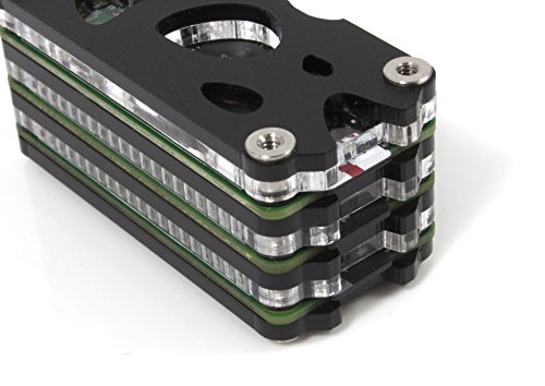 Triple Stack Zero Case for the Raspberry Pi Zero 1.2, 1.3 and Zero-W ~ C4Labs
