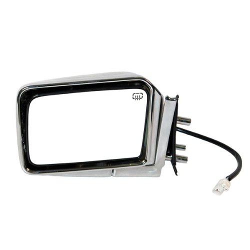 1993-1995 Nissan Pathfinder, 1993-1994 Hardbody D21 Pickup Truck Power With Heat Chrome Folding Foldaway Heated Rear View Mirror Left Driver Side (1993 93 1994 94 1995 95)