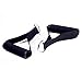 Ownsig 2Pcs/Pack Tricep Rope Cable Exercise Ftness Machine Attachments Bar Dip Station Resistance Band
