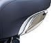 Kuryakyn 1246 Air Management Motorcycle Accessory: Adjustable Fairing Air/Heat Deflectors for 2014-19 Harley-Davidson Touring Motorcycles, Chrome, 1 Pair