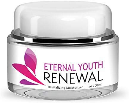Anti Aging Cream for Face & Eyes - Collagen Supporting Moisturizer for Firming, Hydrating, Toning & Rejuvenating Skin - With Sweet Almond Oil, Avocado, Cucumber & Ginseng, 1 Fl. Oz by Eternal Youth