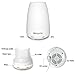 Essential Oil Diffuser, Siensync(TM) 100ML Ultrasonic Cool Mist Humidifier Timer Setting Waterless Auto Shut-off Aroma Diffuser with 7 Color LED Lights for Office, Home
