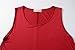 LARACE Women Solid Sleeveless Tunic For Leggings Swing Flare Tank Tops (1X, Wine Red)