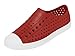 Native Shoes Unisex Jefferson Slip-on Sneakers Torch Red/Shell White Men's 8, Women's 10 Medium
