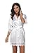 Women's Short Kimono Robe Silkly Bathrobe for Wedding Bridal Party Bridesmaid Robe Sleepwear