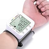 Digital Wrist High Blood Pressure Monitor - Fully Automatic 90+ Data Memory for Each User Adjustable Wrist Cuff(5.31