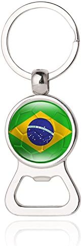 Sevenpring New 2018 World Cup Football Opener Keychain Ornaments Brazil