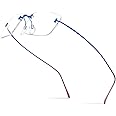 FONEX Titanium Glasses Frame,Rimless Frameless Optical Eyewear Eyeglasses for Men and Women F85634