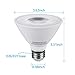 TORCHSTAR PAR30 Short Neck LED Flood Light Bulb, 8W Equivalent 75W, CRI90+ Dimmable, UL Listed, E26 Base, 800 LM Spot Light Bulbs, 3000K Warm White, Pack of 6