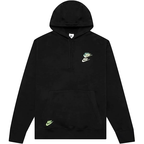 Nike Men's Pullover NSW Club Fleece Lined Hoodie Sweatshirt