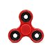 Cppslee Hands Fidget Spinner Toy Stress Reducer- Perfect For ADD, ADHD, Anxiety, and Autism Adult Children (red + black 2)