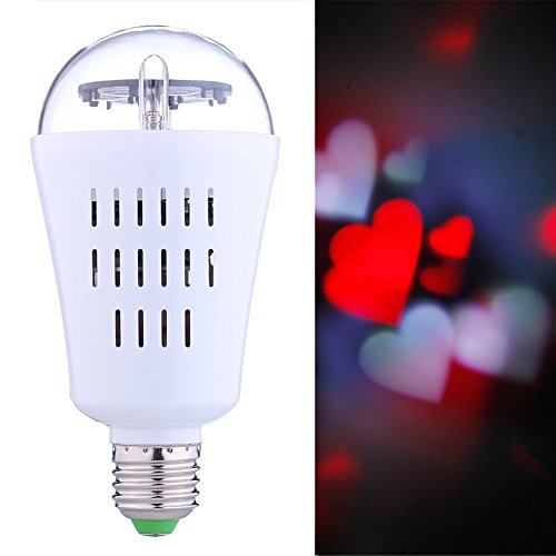 4vwin rgb 4w led party light bulb - holiday projection …