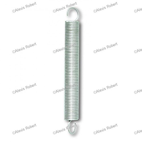 Chapuis RST10 Spring Tensile Force Galvanised Steel Grey 30 mm Set of 3