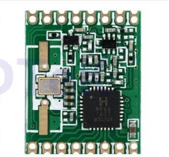 Mustwell 10pcs/lot RFM69HW RFM69H FSK transceiver Module 20dBm Frequency 433MHZ