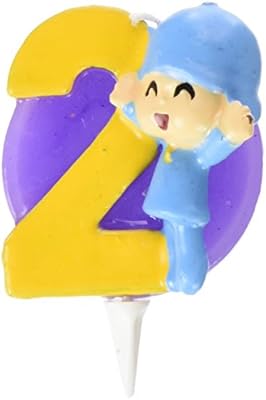 Pocoyo - Vela nº2 (Verbetena 016000392): Amazon.es: Juguetes y juegos