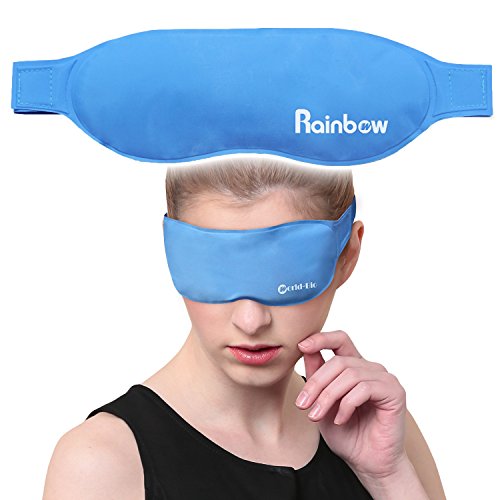 Zhongpai New Hot or Cold Medical Eye Mask – Reusable Compress for Puffy, Swollen, Dry or Itchy Eyes and Migraines – Microwave or Freeze