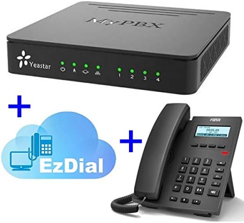 Yeastar S20 + 1 Fanvil X1P + 1 Ezdial