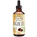 Molivera Organics Premium Argan Oil 4 Fl Oz. 100% Pure Moroccan Organic Triple Extra Virgin Cold Pressed Best for Hair, Skin, Face & Nails - Great for DIY - UV Resistant Bottle-Satisfaction Guarantee