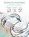 Water Flosser Cordless, X-WAVES 4-Mode Portable Oral Irrigator with Rechargeable 2000 mAh Li-ion Battery for 50 Days of Use, Wireless Charging IPX7 Waterproof Water Jet Pik (White)