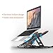 Laptop Stand TopMate Portable Laptop Riser 360° Swivel Base Adjustable Eye-Level Ergonomic Design Foldable Desktop Notebook Holder Mount with Phone Stand for Laptop Within 17″thumb 1