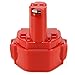 POWERAXIS 12V 2.0Ah Replacement Battery for Makita 1222, 1233, 1234, PA12, 1220, 1235, 1235B, 1235F, 192696-2, 192698-8, 192698-A, 193138-9, 193157-5 Cordless Power Tool(Red)