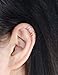 Ear Cuff, 20 Gauge Upper Ear cuff,Sterling silver ear cuff, No Piercing Cartilage Ear Cuff, Tiny Cartilage Ring, Handmade gift, Gift for her,Please select an option. Price per item